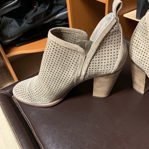 Vince Camuto Mesh Suede Bootie
